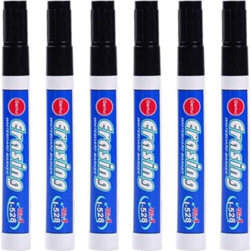 Erasable Whiteboard Marker Pen Large Capacity 4 Colors White Board Markers Pens Office Meeting Classroom Supplies Stationery