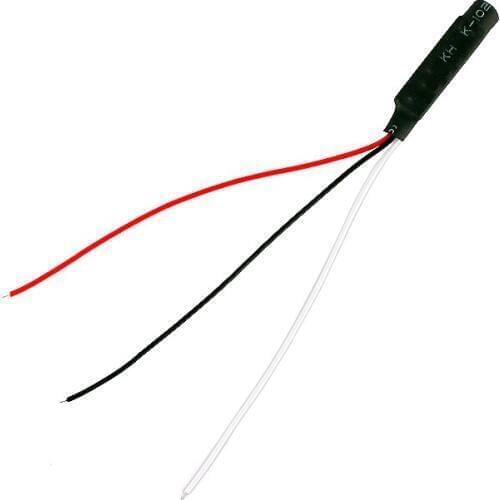 SMTKEY 100pcs a lot DC Power Wide Range Mic Audio Microphone For CCTV Mic Audio Cameras DVR System