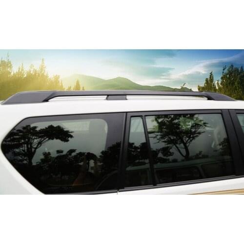 2011-2017 Aluminum Alloy Top Roof Rack Rails Bars Carrier Bar For Toyota Land Cruiser Prado 2014 2015 2016