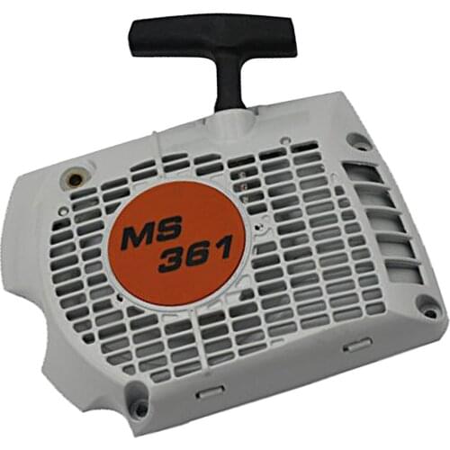 Aftermarket Carburetor Parts Recoil Pull Starter Assembly Fits for STIHL MS341 MS361 Chainsaw