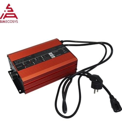 SiAECOSYS High Power EV Charger 1000W Input 110V /220V 72V 3A-12A adjustable Battery Charger for Electric scooter/E-motorbike