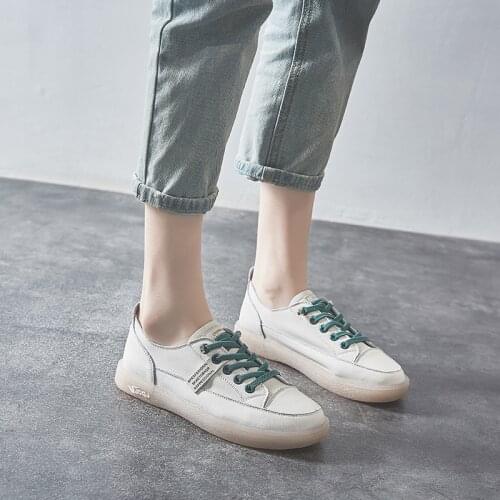 Women White Sneakers Desginer Vulcanize Spring Summer Casual PU Leather Shoes