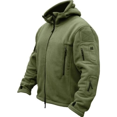 Winter Military Uniform Clothes Softshell Jacket Men Tactical Thermal Breathable Hooded Coat Army Camo Outerwear