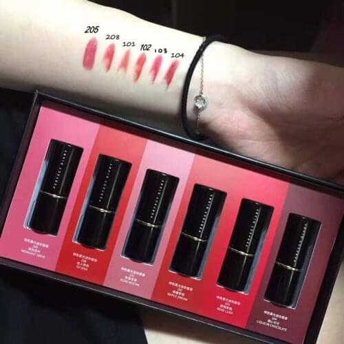 Zq PERFECT DIARY Lipstick Box Mini 6 Matte Gift Box for Girlfriend Birthday Gift
