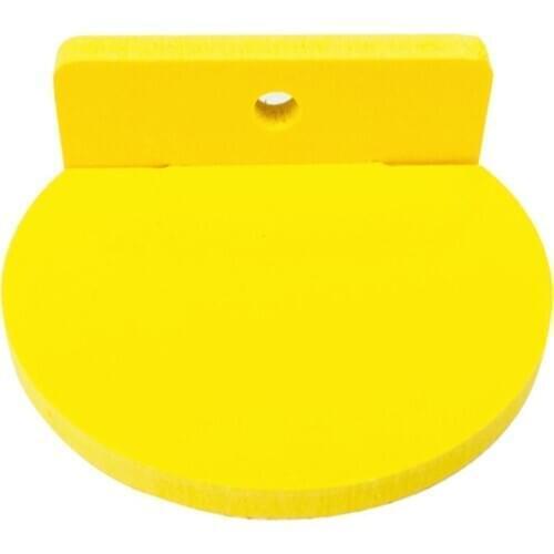 1pc Solid Color Small Animal Platform Toy DIY Round Hamster Stand Platform Small Animal Cage Perch Pet Supplies