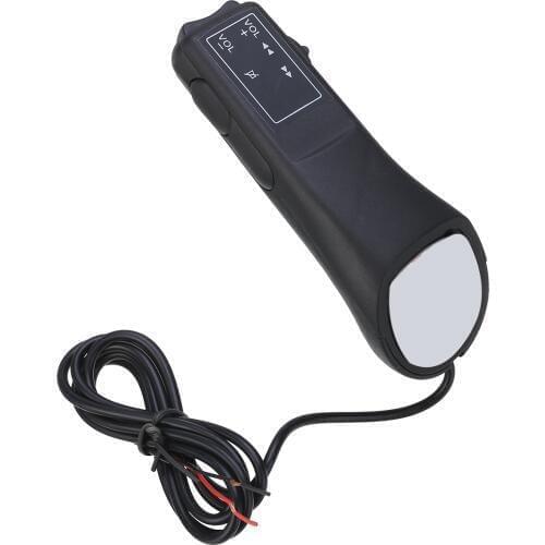 Car Steering Wheel Remote Control Stalk Button Car Navigation Remotes For Bluetooth Radio DVD GPS With Adhesive Tape Sticker