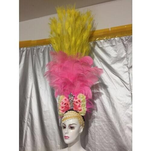 Brazil Rio Spanish Cuba Santiago Havana Venice Dionysia carnival Float Mask dress masque ball costume samba plumage plume Headd