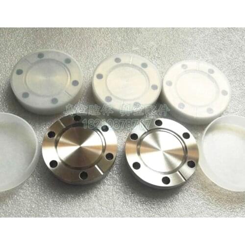CF Ultra-high Vacuum Flange / 35 Blind Plate / 250 Blade CF50 63 100 150 200 160 304