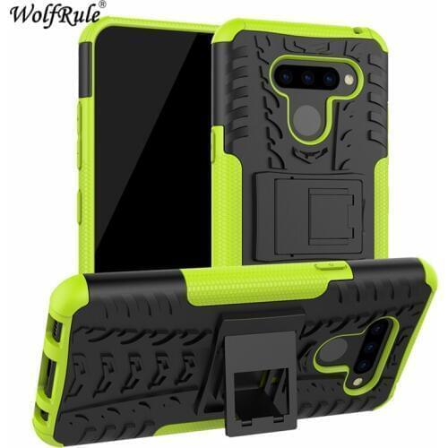 Phone Case For LG Q60 Case Dual Layer Armor Shells TPU+PC Shockproof Cover For LG Q60 Cover Coque For LG Q60/K12 Prime Case