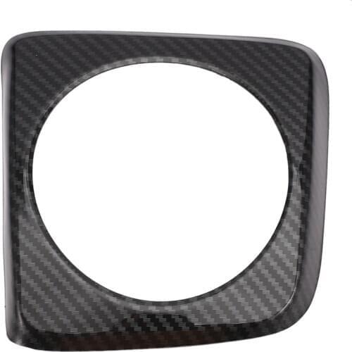 For Honda Civic 2006-2011 Automatic Shift Panel Carbon Style Central Control Panel