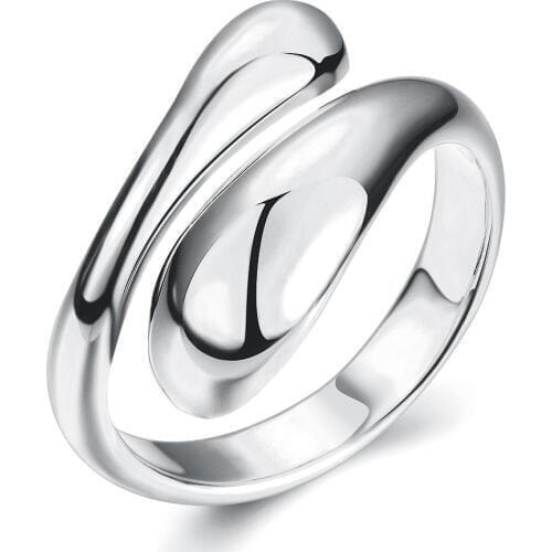 Water Drop Rings,silver color Ring Silver Color Rings For Women Jewelry jewellery Anel Anillos Aneis Bague GIFT A269