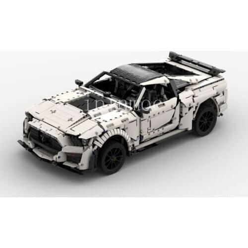 2021 nuovo Technic RC Power building block super sports car Shelby GT500 tecnologia di assemblaggio fai da te giocattolo da cors