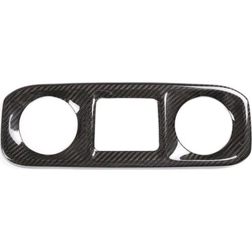 Central Control Cover Waterproof Self-adhesive Carbon Fiber Wear-resistant Air Outlet Trim for Mercedes-Benz G-Class 2019-2020