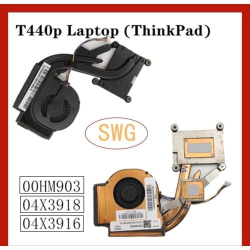 For Lenovo Thinkpad T440p CPU Cooling Fan Heatsink radiator Cooler Discrete external Graphics GPU FRU 00HM903 0HM903