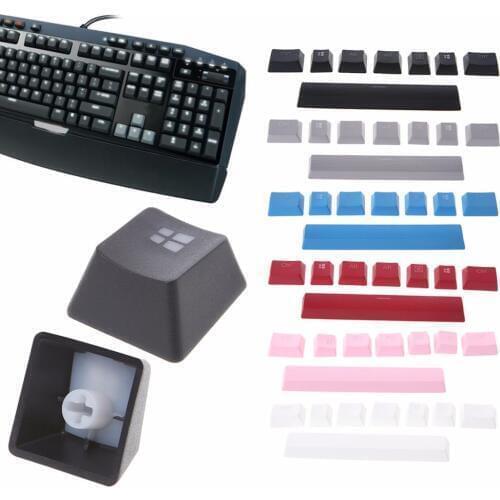 8 keys PBT Double Backlit Additions Keycaps Keycaps For Corsair STRAFE K65 K70 G710 Mechanical Gaming Keyboard New C26