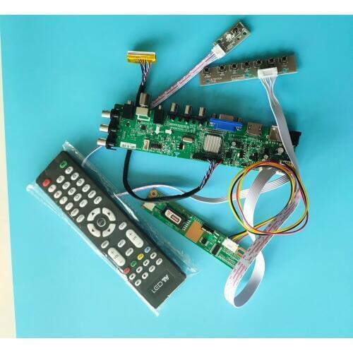 Kit For N141I3-L02/N141I3-L03 Controller board HDMI LCD Panel 1 CCFL Digital 1280X800 TV VGA USB AV 30pin remote DVB-T 14.1"