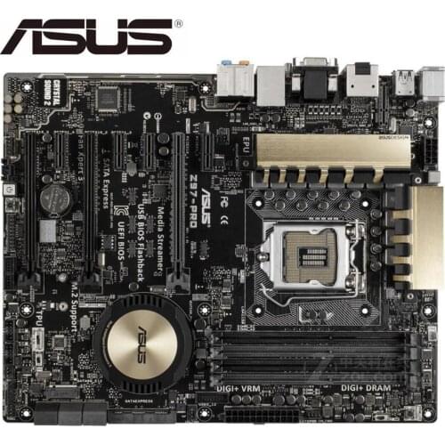 Asus Z97-PRO Desktop Motherboard Socket LGA 1150 DDR3 32G for i7 i5 i3 cpu SATA3 USB3.0 ATX Z97 used mainboard PC boards