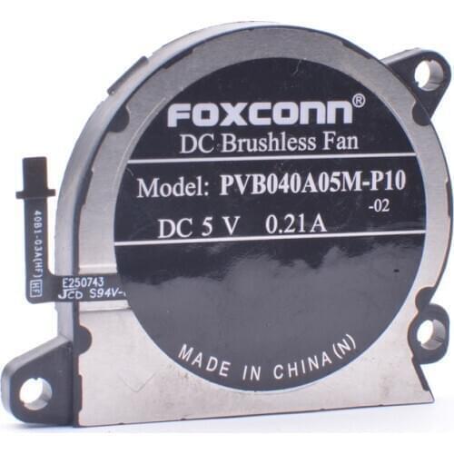 Original PVB040A05M-P10 5V 0.21A Nintendo game machine built-in cooling fan