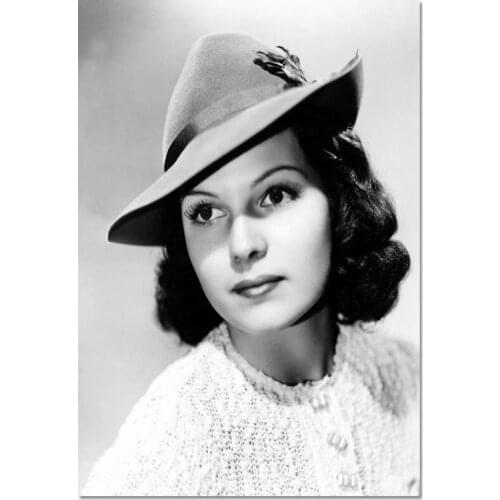 New Arrival Custom Rita Hayworth Poster Home Decoration Fashion Silk Fabric Wall Poster Customize Poster 2020.6.15