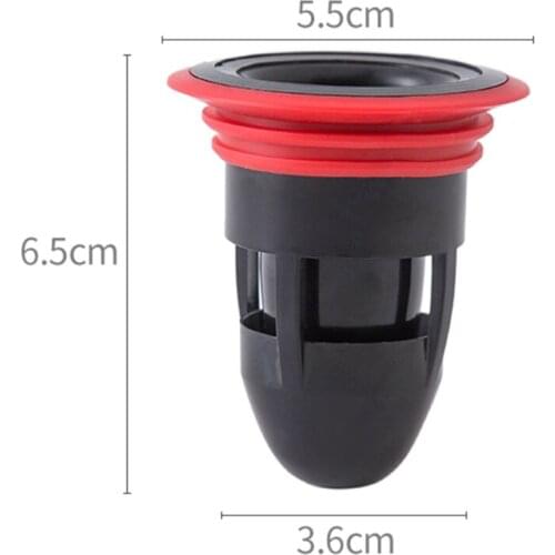 Bath Shower Floor Strainer Cover Plug Trap Siphon Sink Kitchen Bathroom Water Drain Filter Insect Prevention