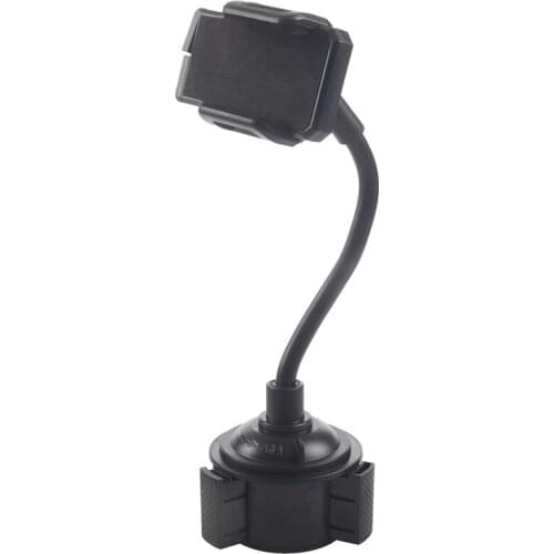 Universal Car Mount Adjustable Gooseneck Cup Holder Cradle For Cell Phone Iphone