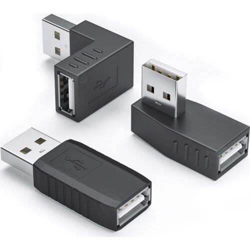 Up side angled usb2 0 angled gender changer usb3 0 gender changer