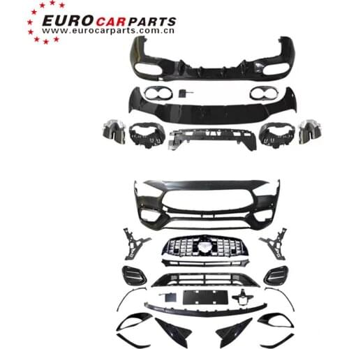 2021 Year High Quality Automobiles Body Parts For Cla Class W118 Cla 45 1:1 Bodykits Auto Car Part Full Body Sets