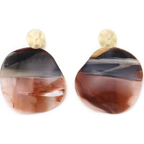 Women Acrylic Minimalist Earrings Charm Statement Earring Pendant Fashion Jewelry Gifts Pendientes Brincos