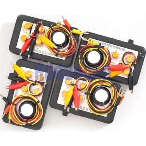 1pc automobile signal simulator tester can test water/fuel temperature sensor rail pressure sensor crankshaft sensor