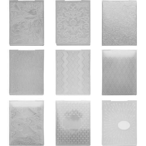 3D Background Embossing Folder Scrapbooking Paper Cutting Dies for DIY Album Scrapbook Decor Craft 2020 New Stamps Size 10*15 cm