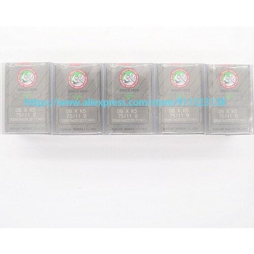 500 Pcs Genuine Japan Organ Embroidery Needle DB X K5 65/9 70/10 75/11 80/12 B For Tajima Barudan SWF China Embroidery Machine