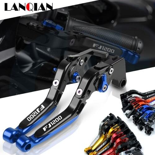 For Yamaha FJ1200 S T A Motorcycle Adjustable Extendable Foldable Brake Clutch Levers FJ1200 S T 1986-1997 FJ1200A 1992-1993