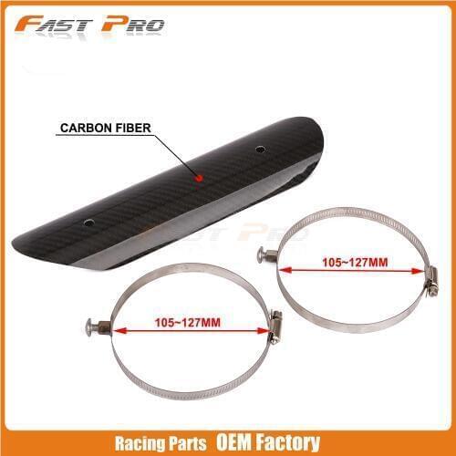 Motorcycle Exhaust Muffler Pipe Heat Shield Cover Guard For YAMAHA HONDA KTM KAWASAKI SUZUKI Street Bike Off Road