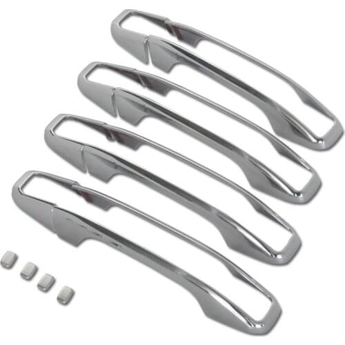 Chrome Door Handle Cover Trims 2015-2018 For Chevrolet Suburban / Tahoe / Silverado / Avalanche / GM /Yukon XL / Sierra