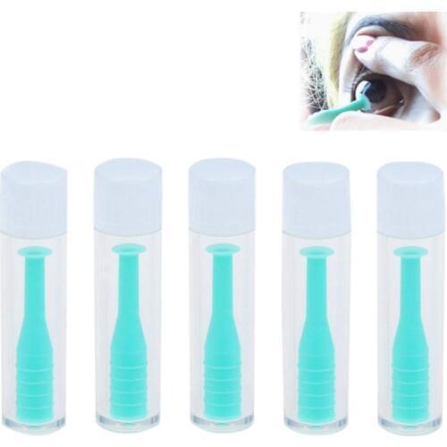 Hard Contact Lens Insertion & Removal Tool RGP Plunger for Hard Lenses - 5 Pack