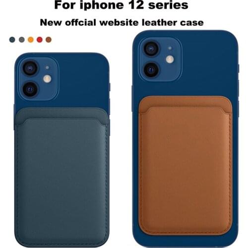 Leather Wallet Card Solt Bag Magnetic Case For iPhone 12 Pro Max 12 Mini Phone Case For iPhone12 12Pro Magnet Case Fundas Coque