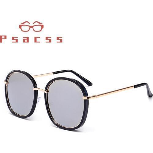 Psacss 2019 Round Sunglasses Women Men Vintage Fashion Brand Designer High Quality Sun Glasses UV400 Eyewear gafas de sol mujer