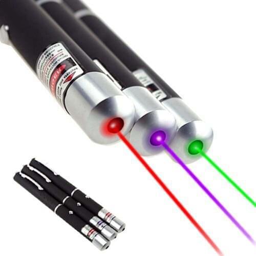 Laser Sight Pointer 5MW Powerful Green Purple Red Dot Laser Light Pen Powerful Laser Pointer Meter 405nm 530nm 650nm Green Lazer