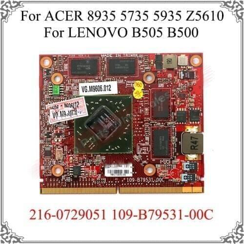 Original HD4670 1GB For ACER 8935 5735 5935 For LENOVO B505 B500 Graphics Card 216-0729051 109-B79531-00C Display Video Cards