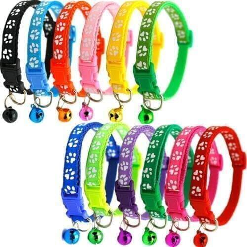 Cat Collar With Bell Dog Collar For Cats Puppy Collars For Cats Kitten Cat Collar Pet Lead Dog Leashes Pet Supplies Pet Products