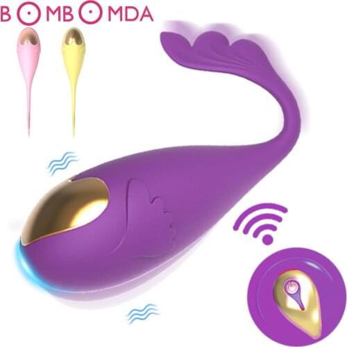 Bullet Vibrator Remote Control G-Spot Simulator Vaginal ball Anal Plug Vibrating Love Egg Masturbator Sex Toys For Women Adults