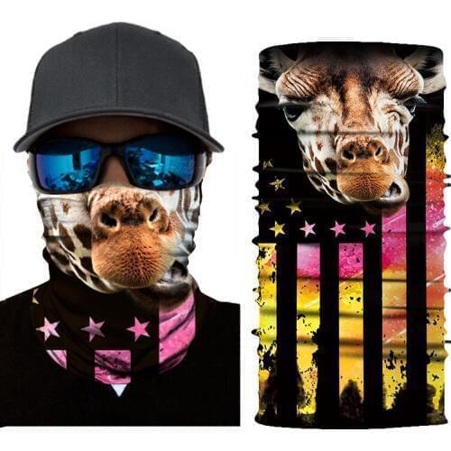 Variety digital magic face towel Stunning outdoor fishing seamless breathable quick-drying headscarf 6kinds