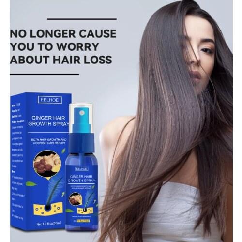 30ml Ginger Hair Spray Hair Growth Care Nutrient Solution Effective Germinal Repair Growing Damaged Thinning Care TSLM1