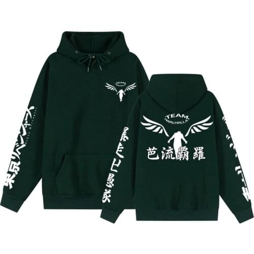 HOT Anime Tokyo Revengers Printed Hoodie Harajuku Casual pullover Hoodie Streetwear Women/men fleeces Hoody