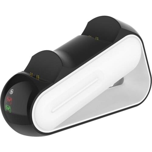 Dual Fast Charger with LED For PS5 Wireless Controller USB Type-C Charging Cradle Dock Station For Sony PlayStation5 Gamepad