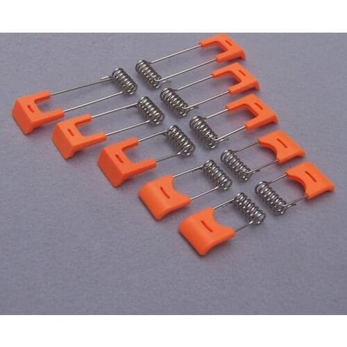 2PCS LED Panel Light Ceiling Lamp Clip Spring Card Downlight Installation Circlip With Glue 35-65mm Length Hardware Accessories