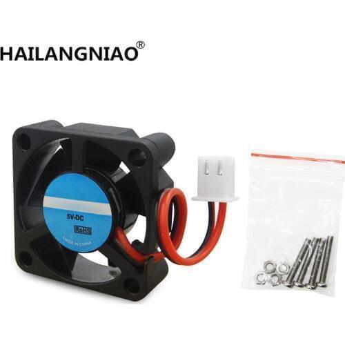 10pcs Raspberry PI Fan, Active Cooling Fan for Customized Acrylic Case 5V plug-in and play /Support raspberry pi model B Plus B