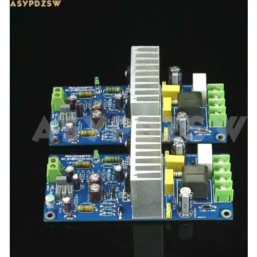 2 CH L15D Stero IRAUDAMP7S IRS2092 IRFI4019H Digital power amplifier DIY Kit/Finished board