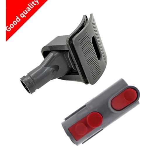 2pcs/set Groom Dog Pet Tool Brush&connector adapter converter suitable for Dyson V7 V8 Vacuum Cleaner Replacements Parts