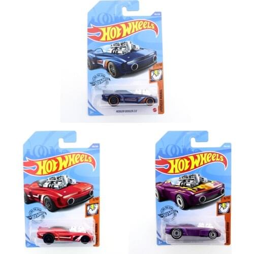 2021 RODGER DODGER 2.0 Original Hot Wheels Mini Alloy Coupe 1/64 Metal Diecast Model Car Kids Toys Gift